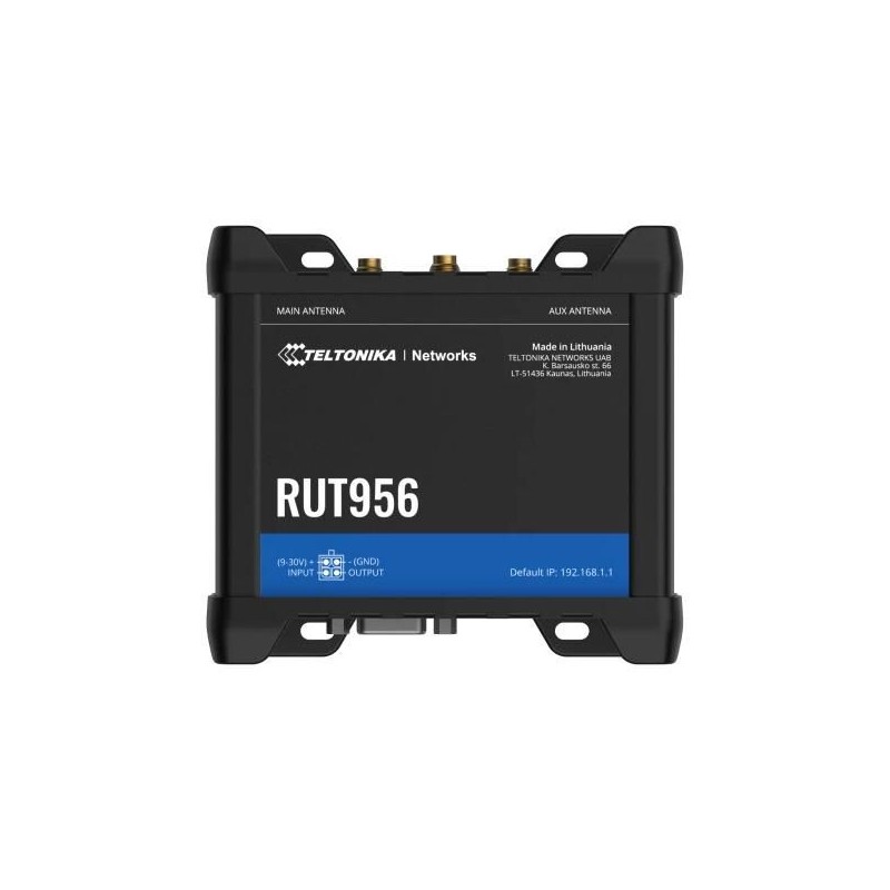 Teltonika Networks RUT956 WiFi/4G CAT4 Router Teltonika Networks RUT956 WiFi/4G CAT4 Router